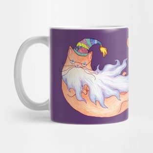 Magical Ginger Wizard Cat Mug